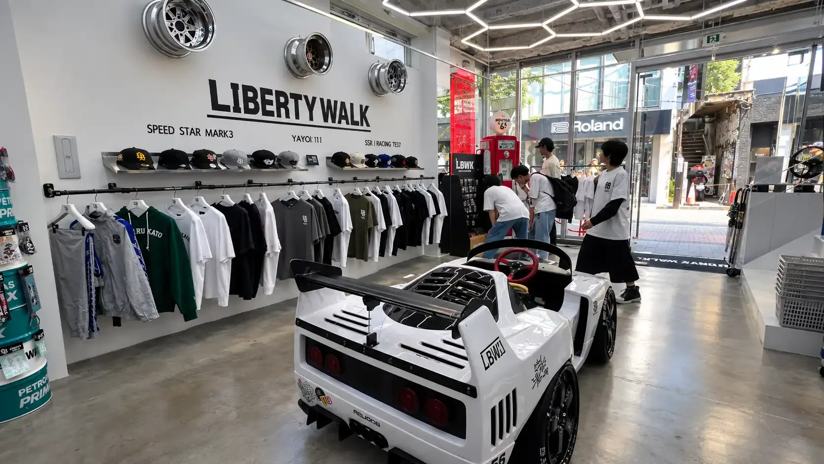 Liberty Walk Harajuku store interior